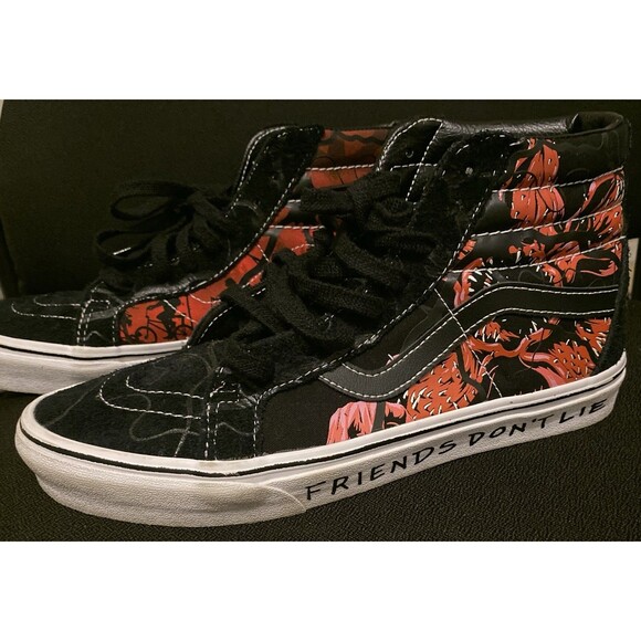 Mens 9.5 / 11 Womens Vans Shoes Stranger Things Limited Edition Hi-Top Collab main image 6